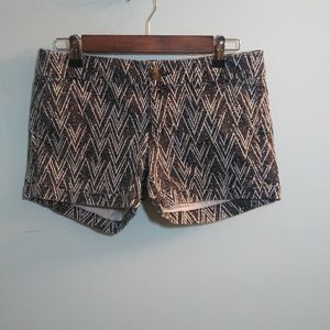 American Eagle Zig Zag MIDI Shorts